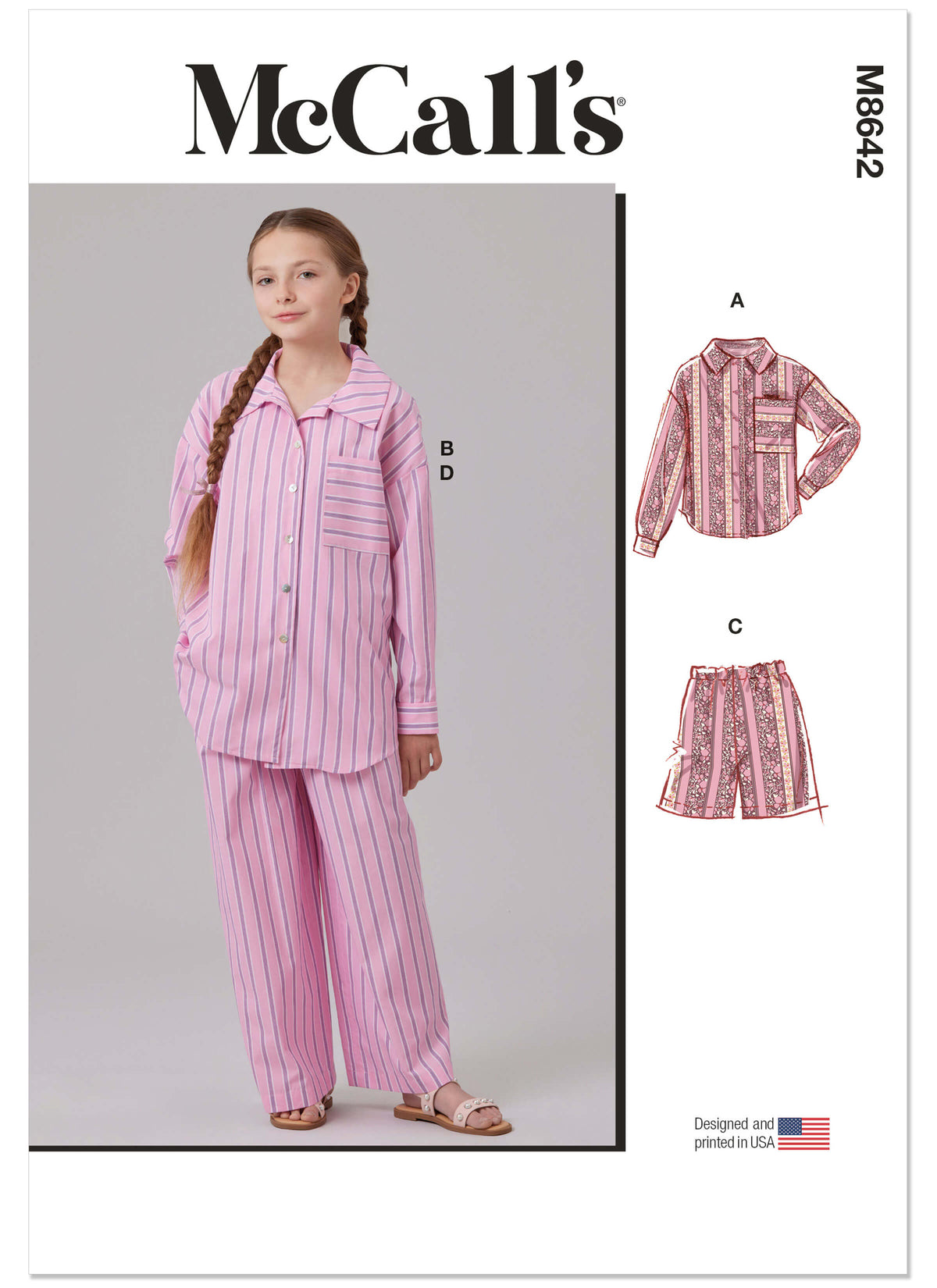 Patron McCall's n°8642 – Short et pantalon ample