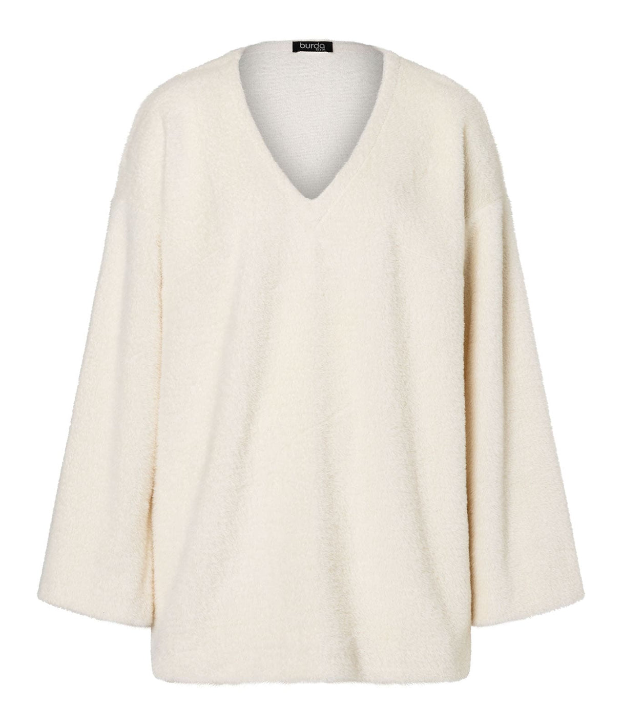 Patron Burda n°5627 - Robe sweat et pull long