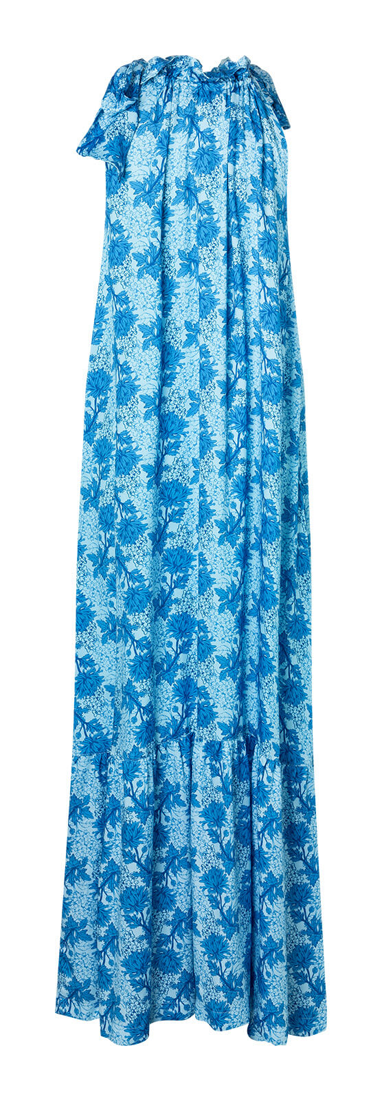 Patron Burda 5628 - Robe estivale nouée au col élégante et féminine
