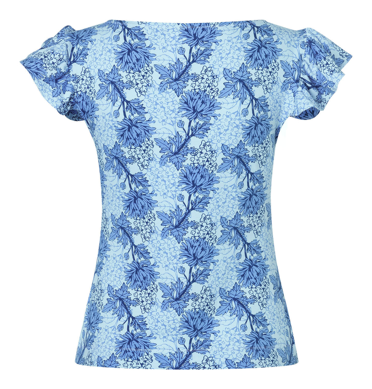 Patron Burda 5629 – Tops & t-shirts à volants