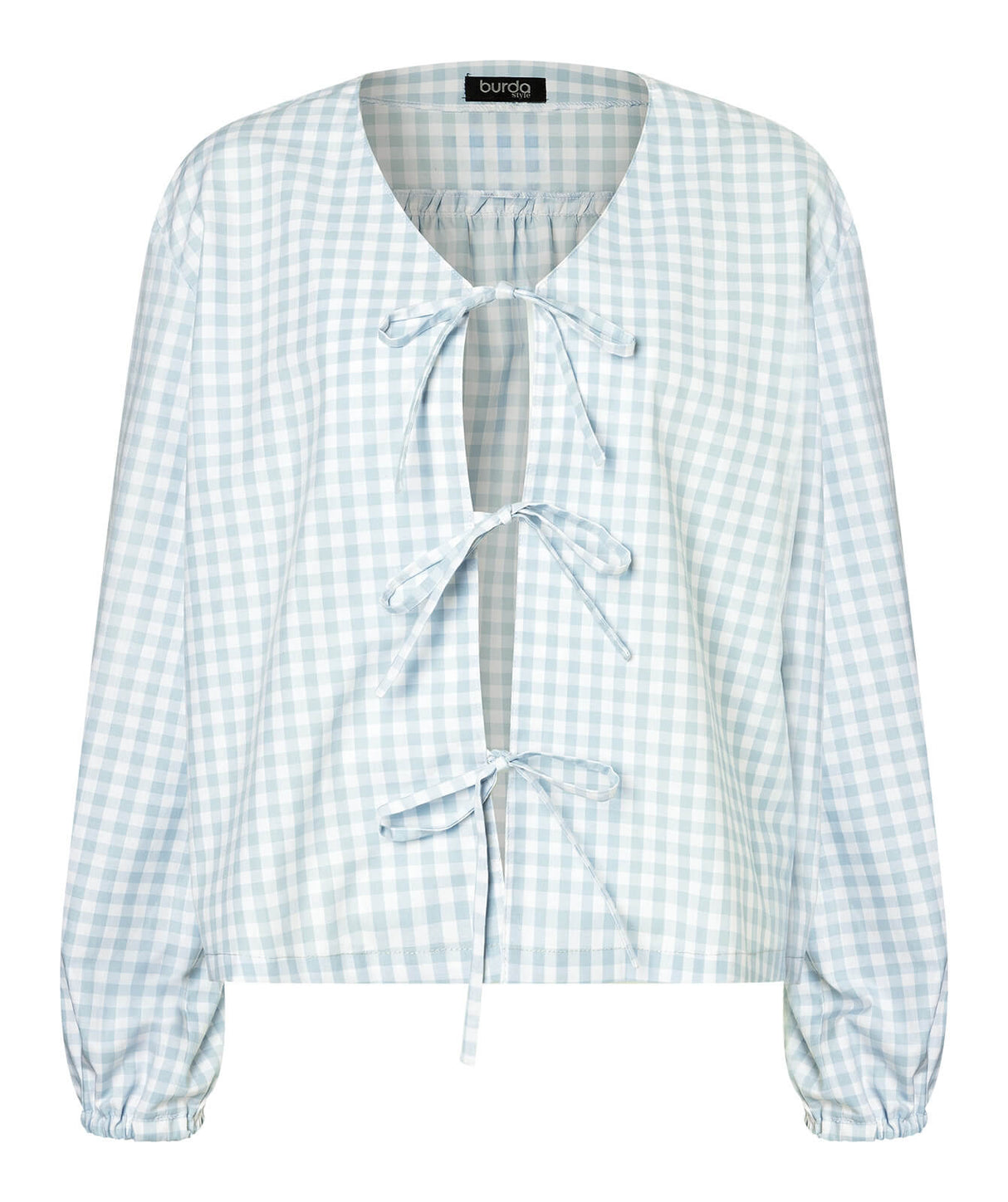 Patron Burda 5632 – Blouses bohèmes et top à volants