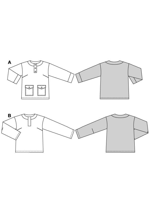 Patron Burda 5655 – Blouse femme élégante et moderne