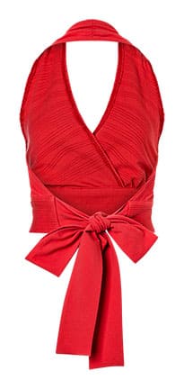 Patron Burda n°5664 - Tops dos-nu Christy