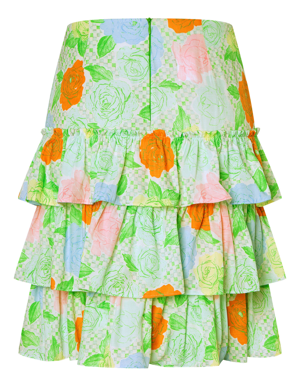 Patron Burda n°5726 - Jupe courte à taille haute