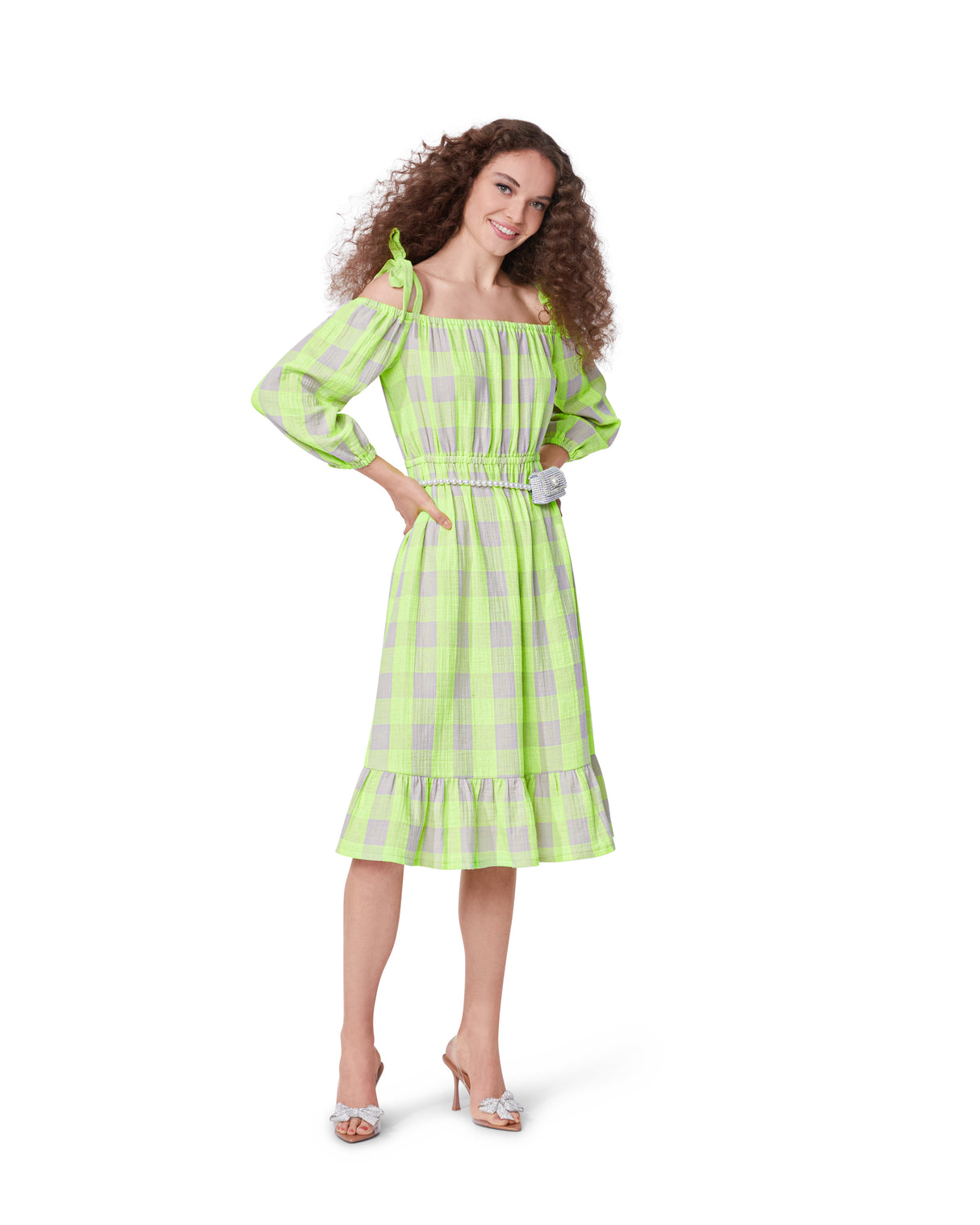 Patron Burda n°5728 - Robe d'été à volants