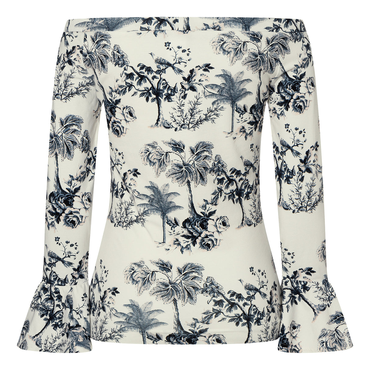 Patron Burda n°5730 – Tops à encolure bateau