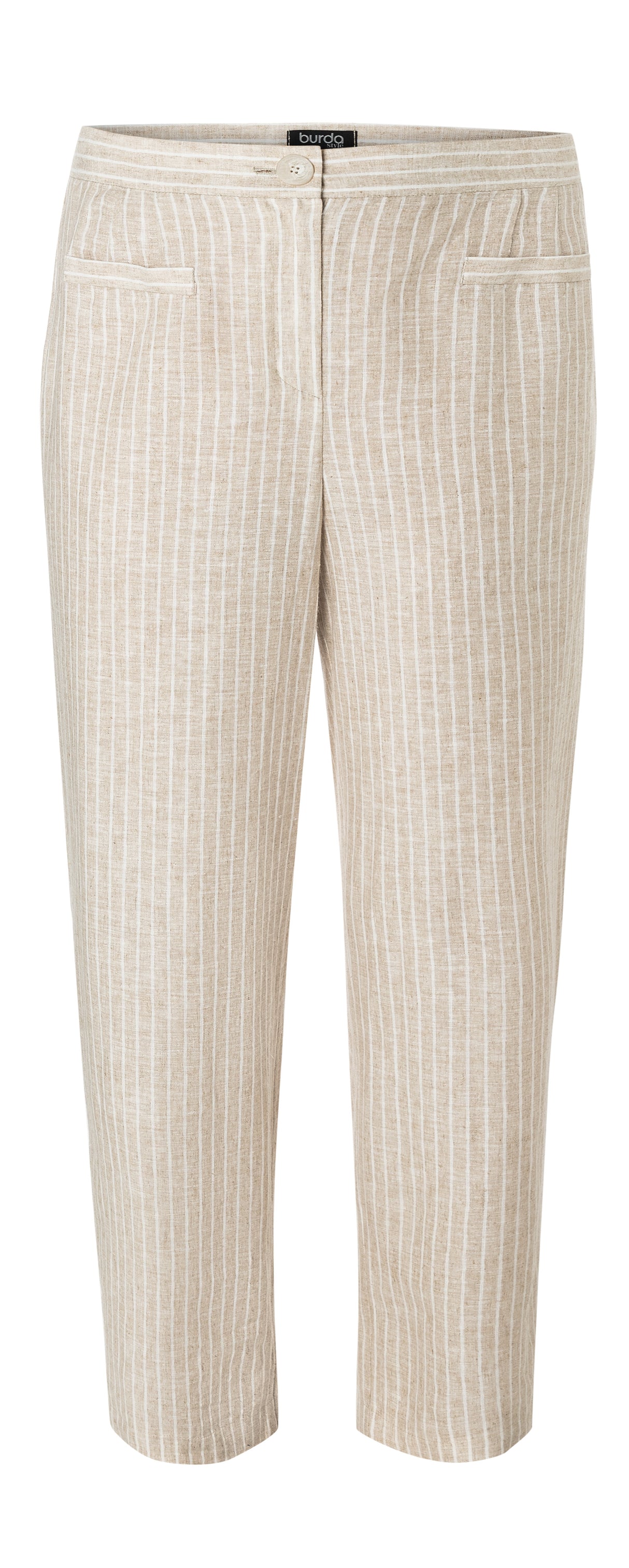 Patron Burda n°5735 – Pantalon droit et jean 7/8