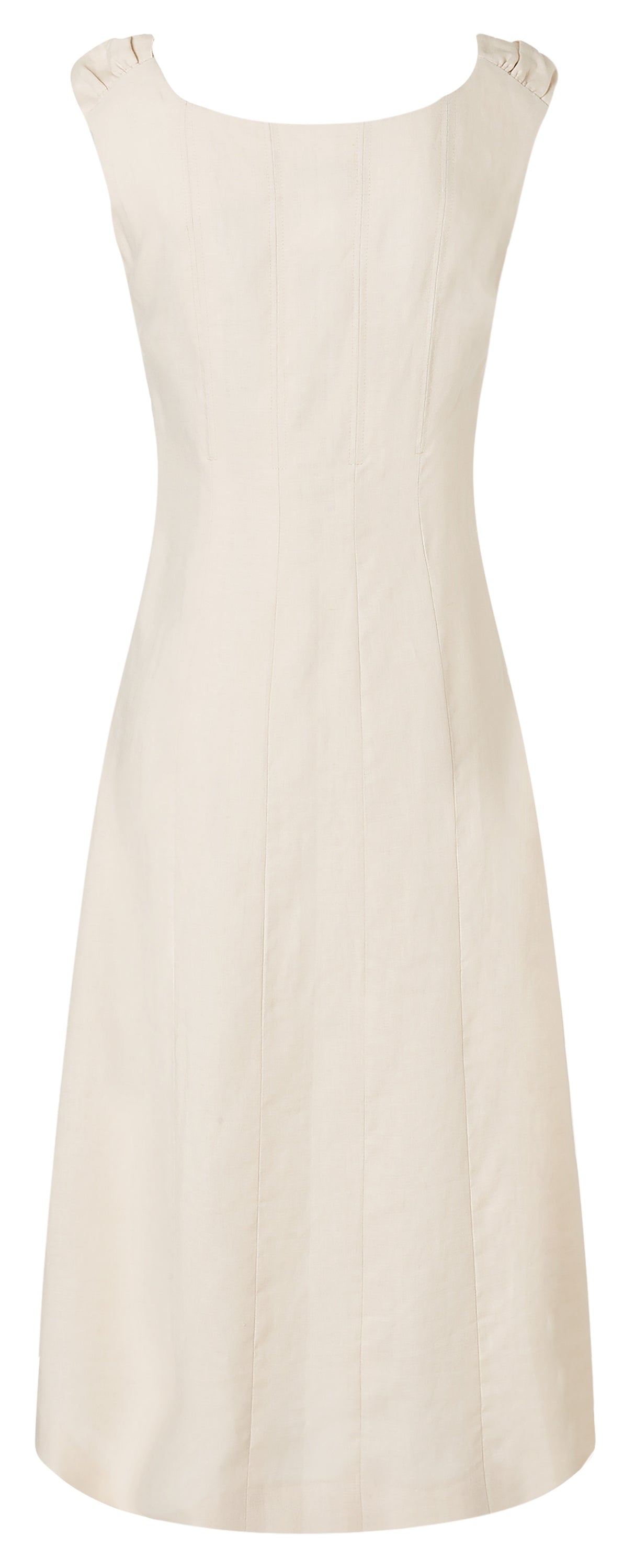Patron Burda n°5736 – Robe à panneaux et bretelles nouées