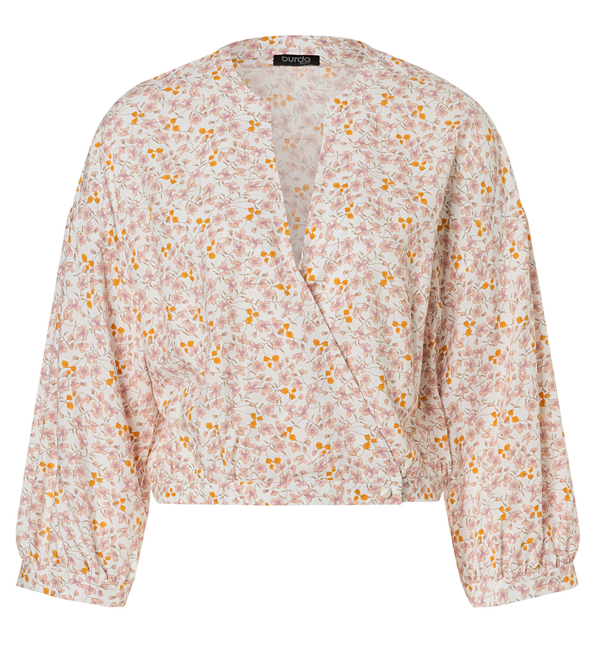 Patron Burda n°5745 – Blouse fluide à col V