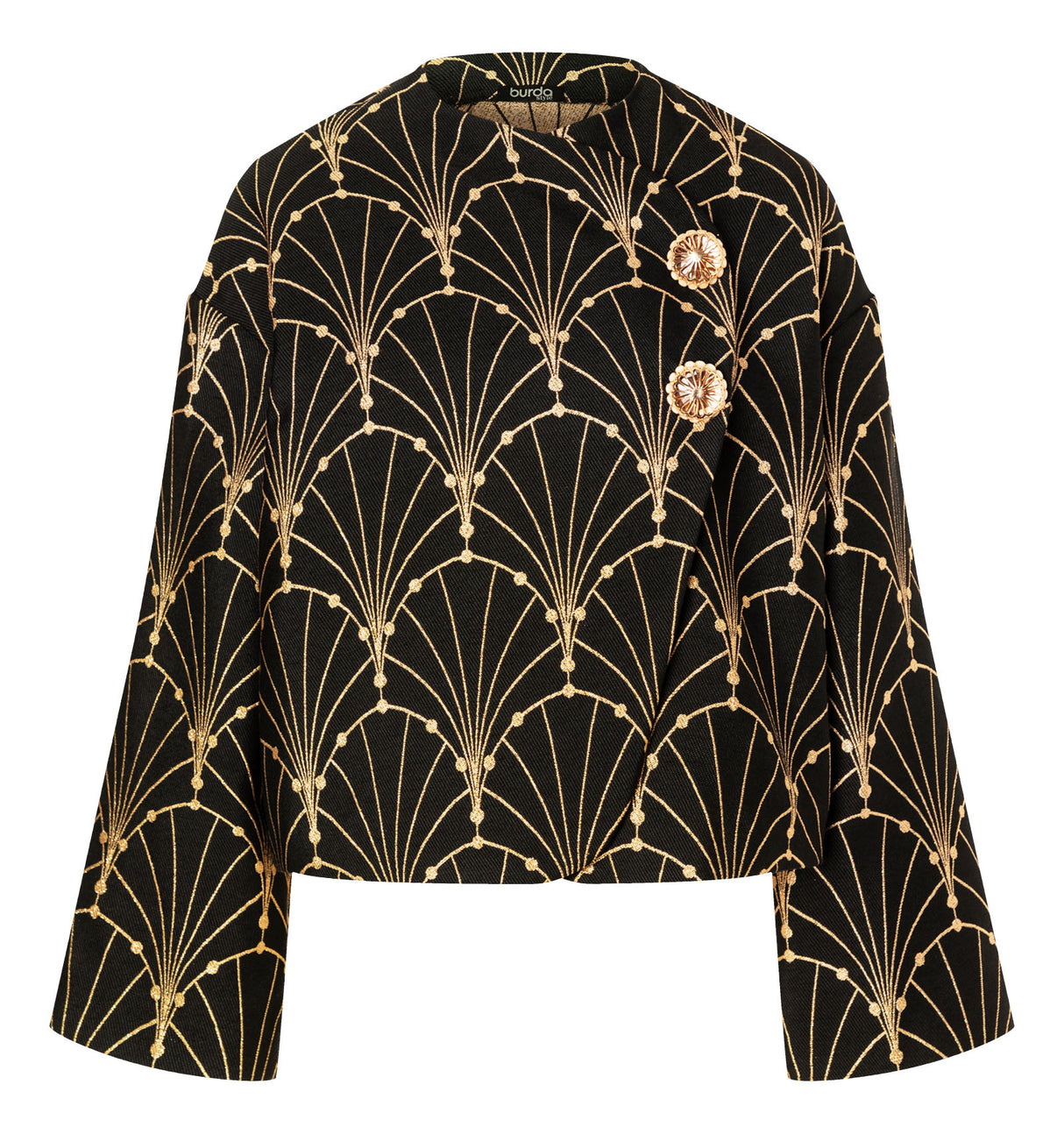 Patron Burda n°5770 – Veste Féminine Élégante