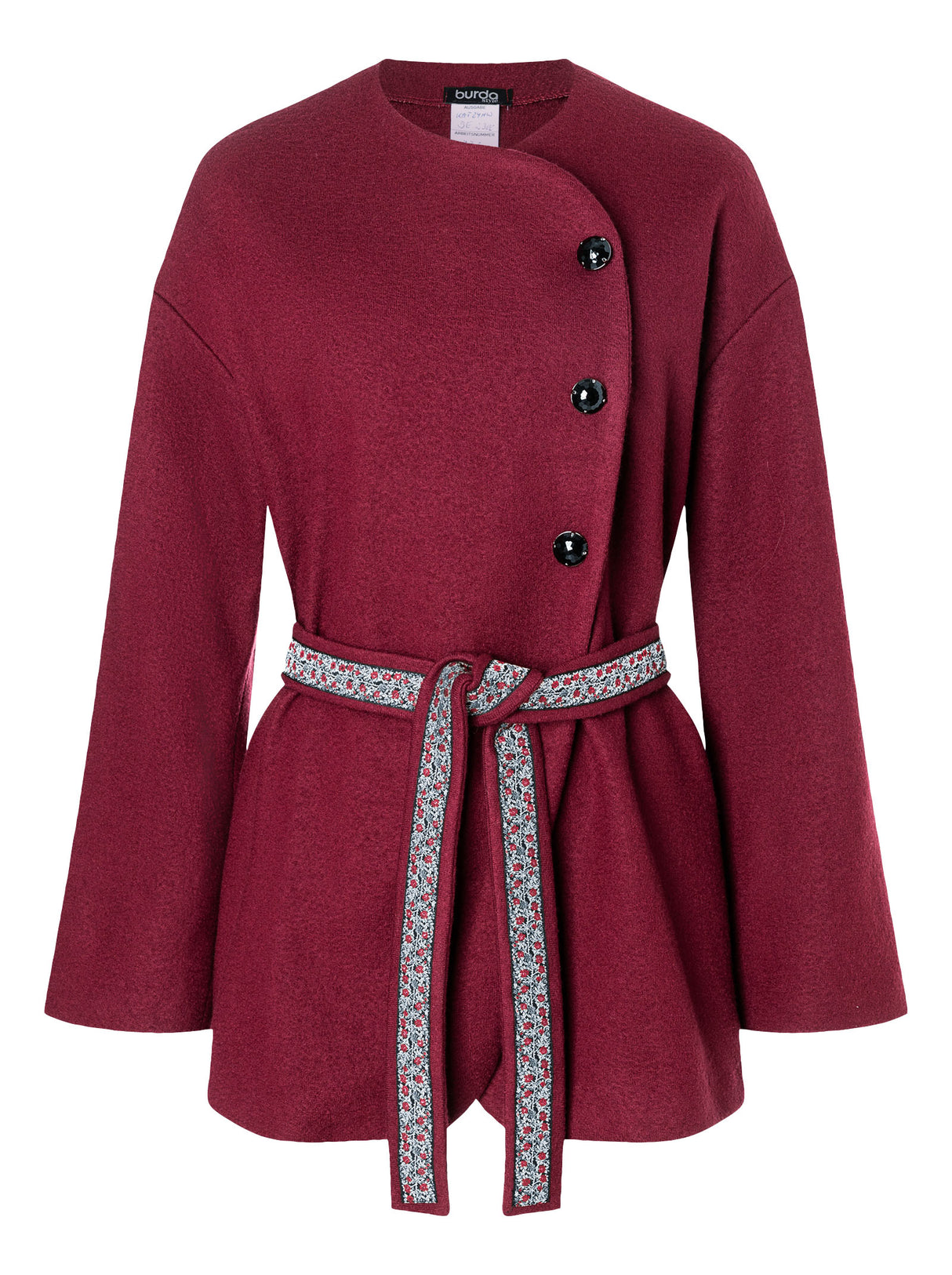 Patron Burda n°5770 – Veste Féminine Élégante