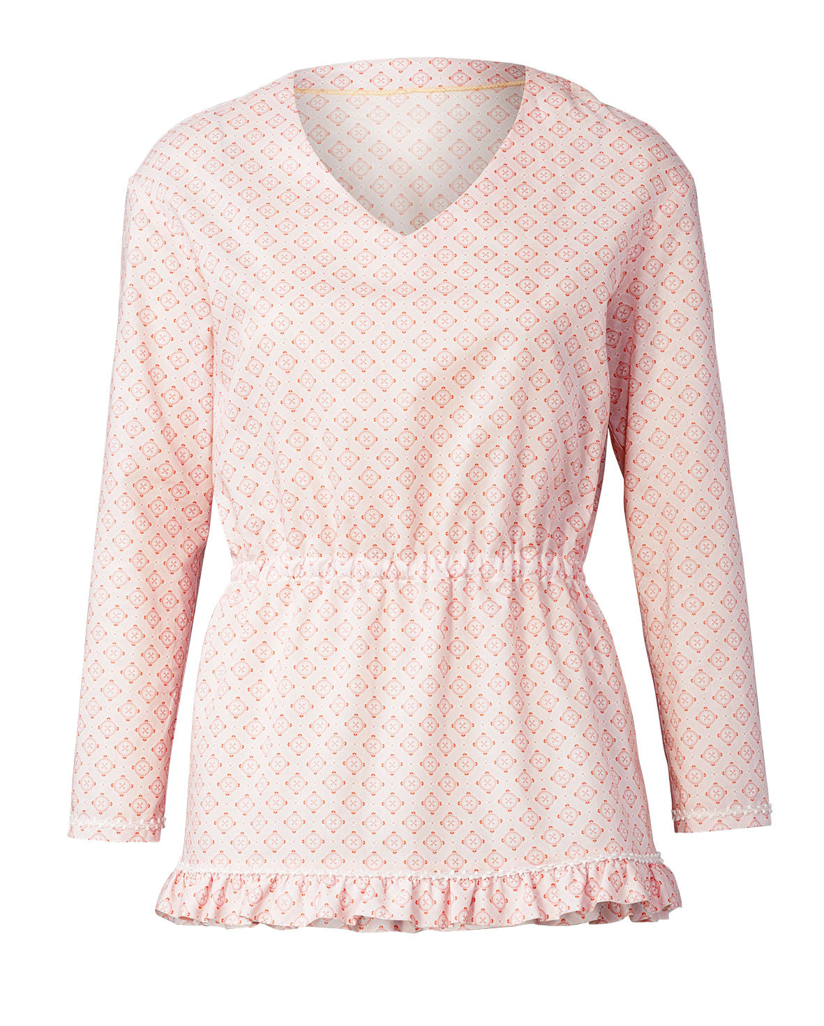 Patron Burda n°5786 - Hauts Féminins Élégants