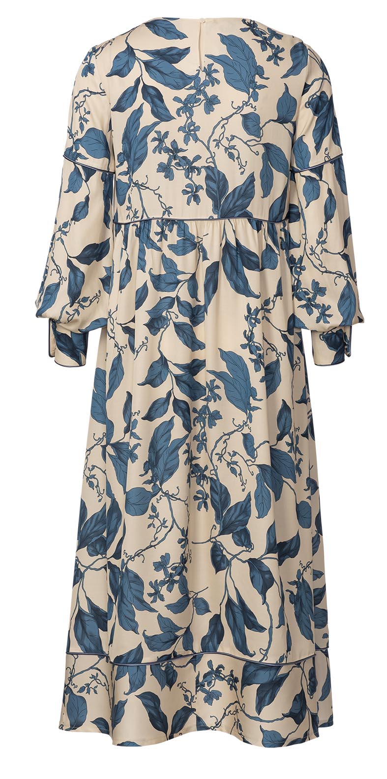 Patron Burda n°5948 - Robe taille haute et encolure ronde
