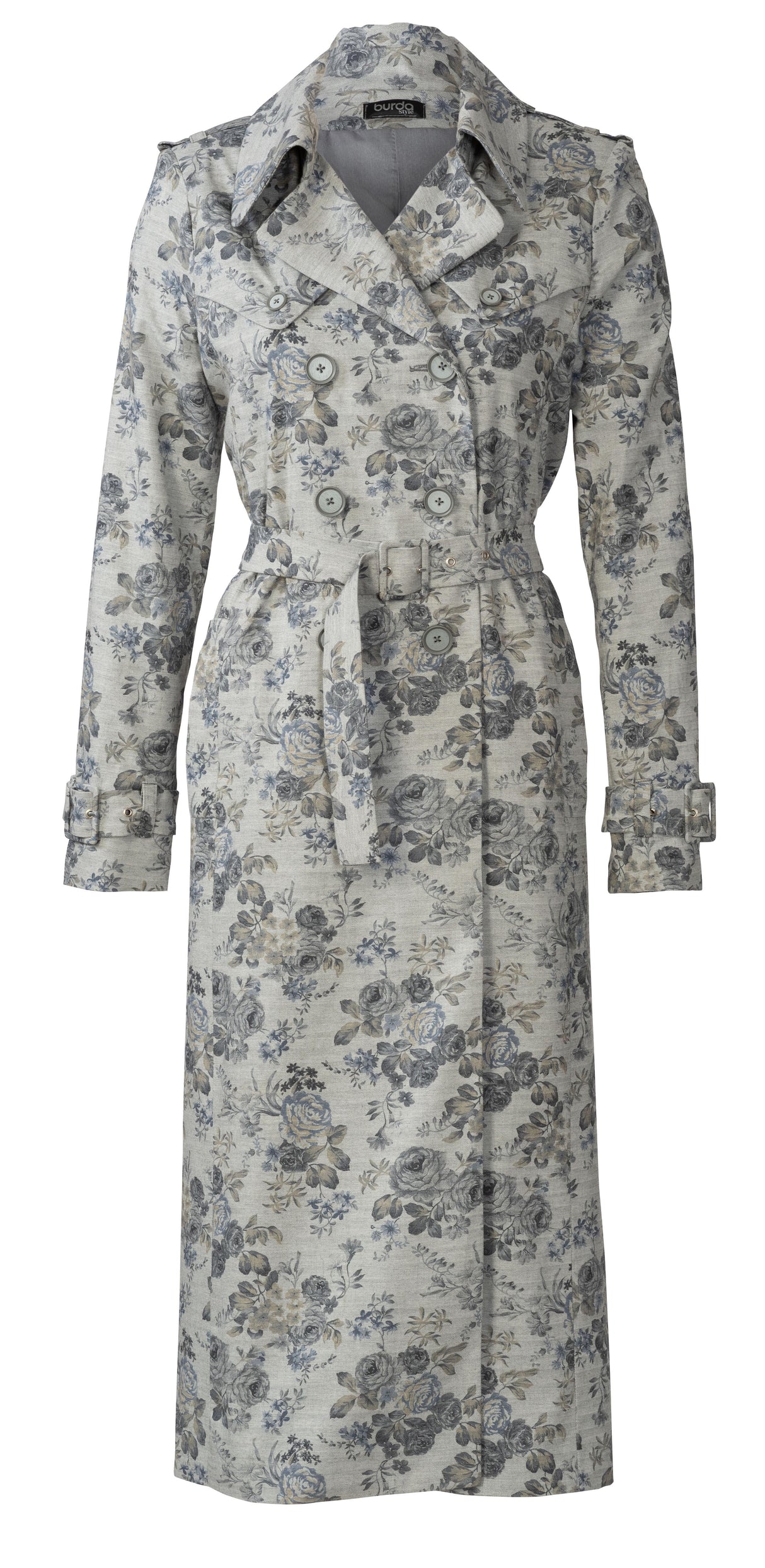 Patron Burda n°5984 - Veste caban et trench-coat