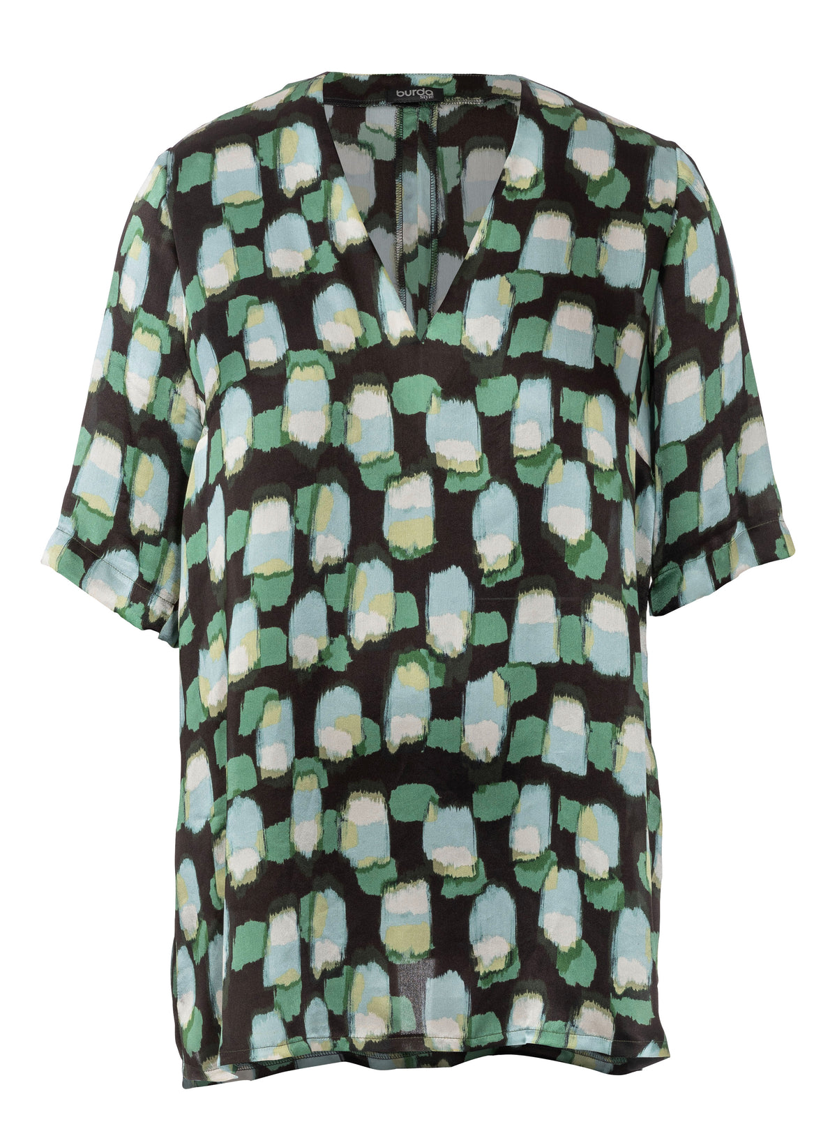 Patron Burda n°6038 – Robe chemise et blouse élégantes