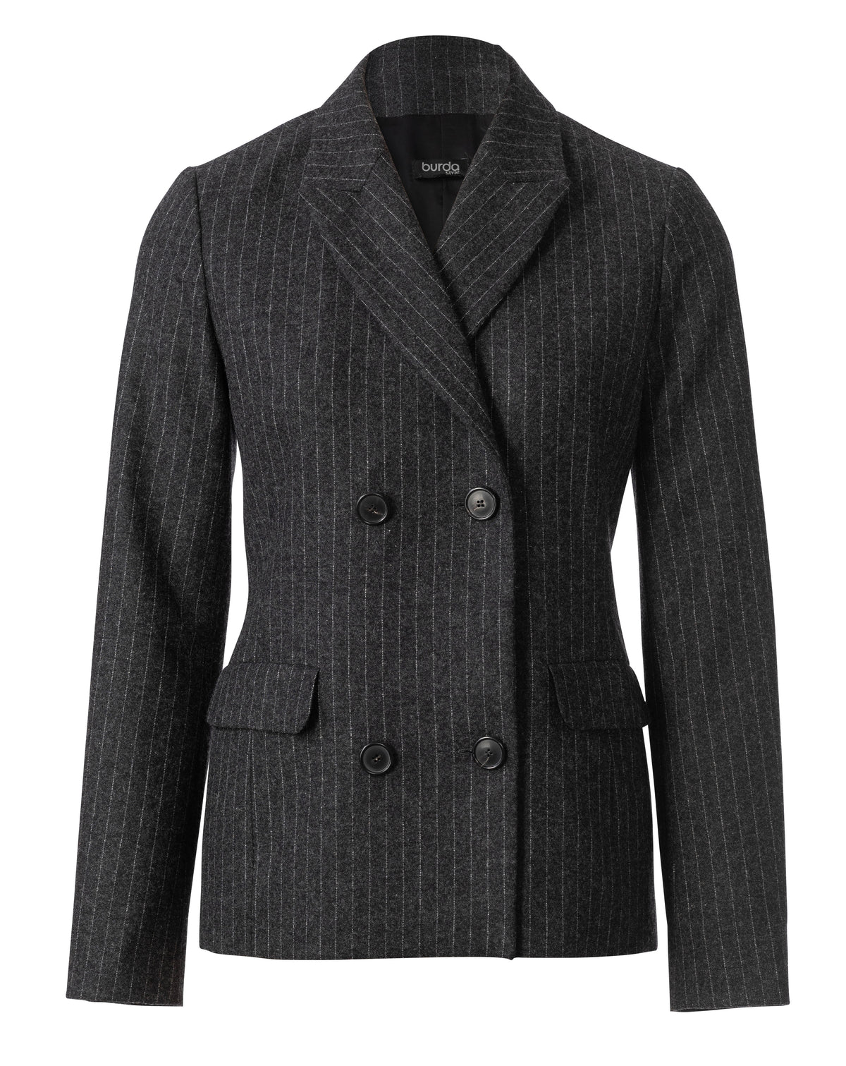 Patron Burda n°6078 – Robe blazer et veste croisée avec revers