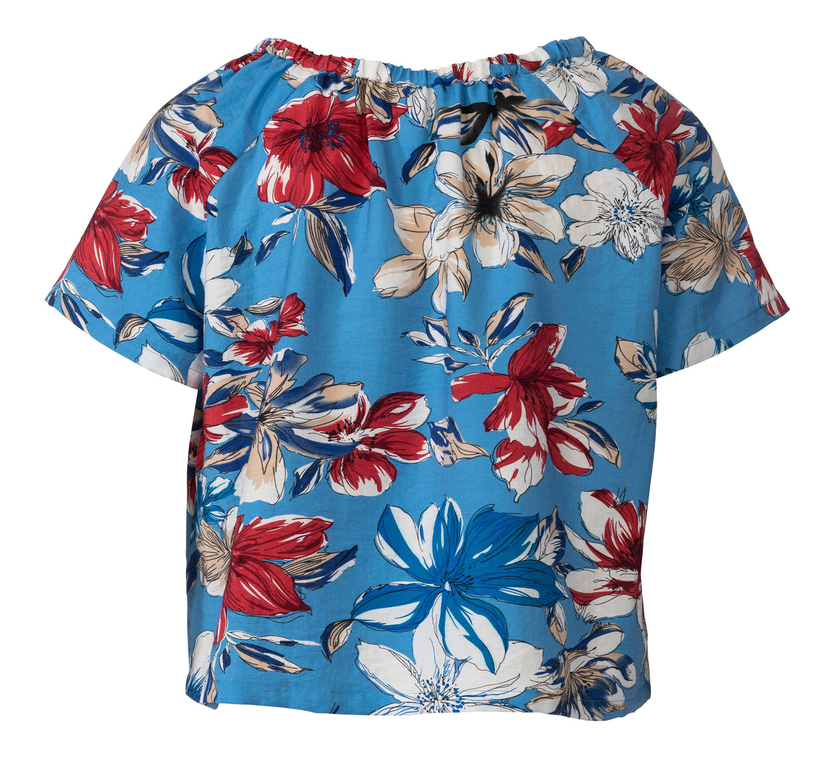 Patron Burda n°6111 – Blouse et robe à encolure Carmen