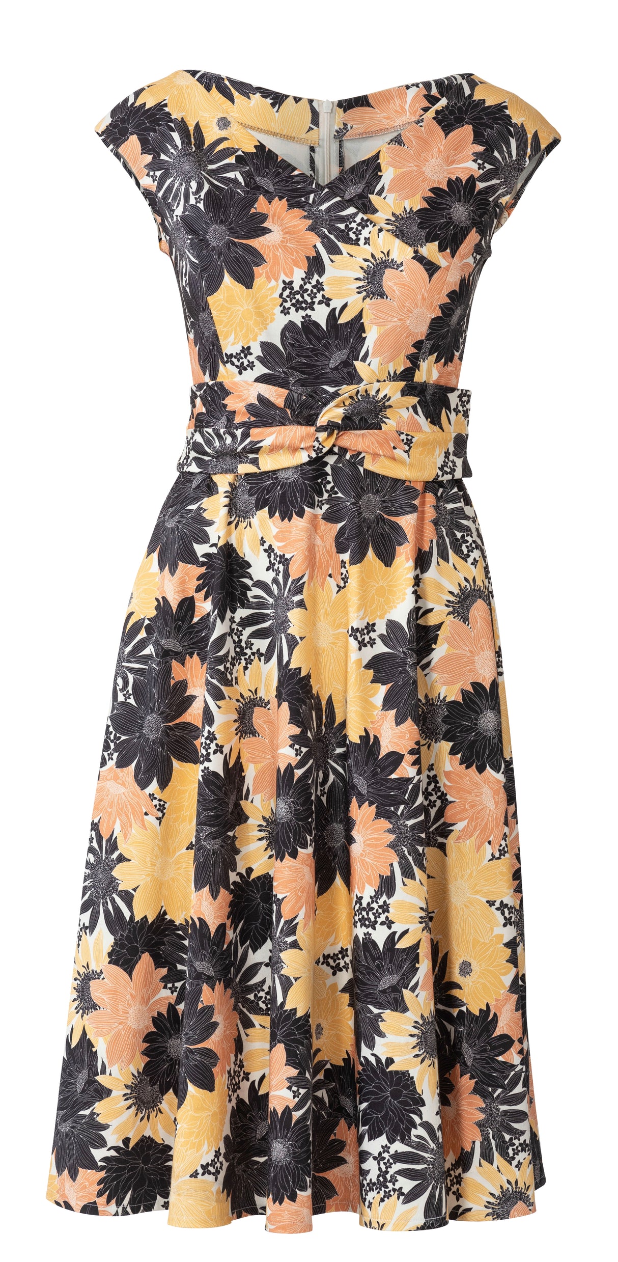 Patron Burda n°6236 – Robe crayon à effet croisé