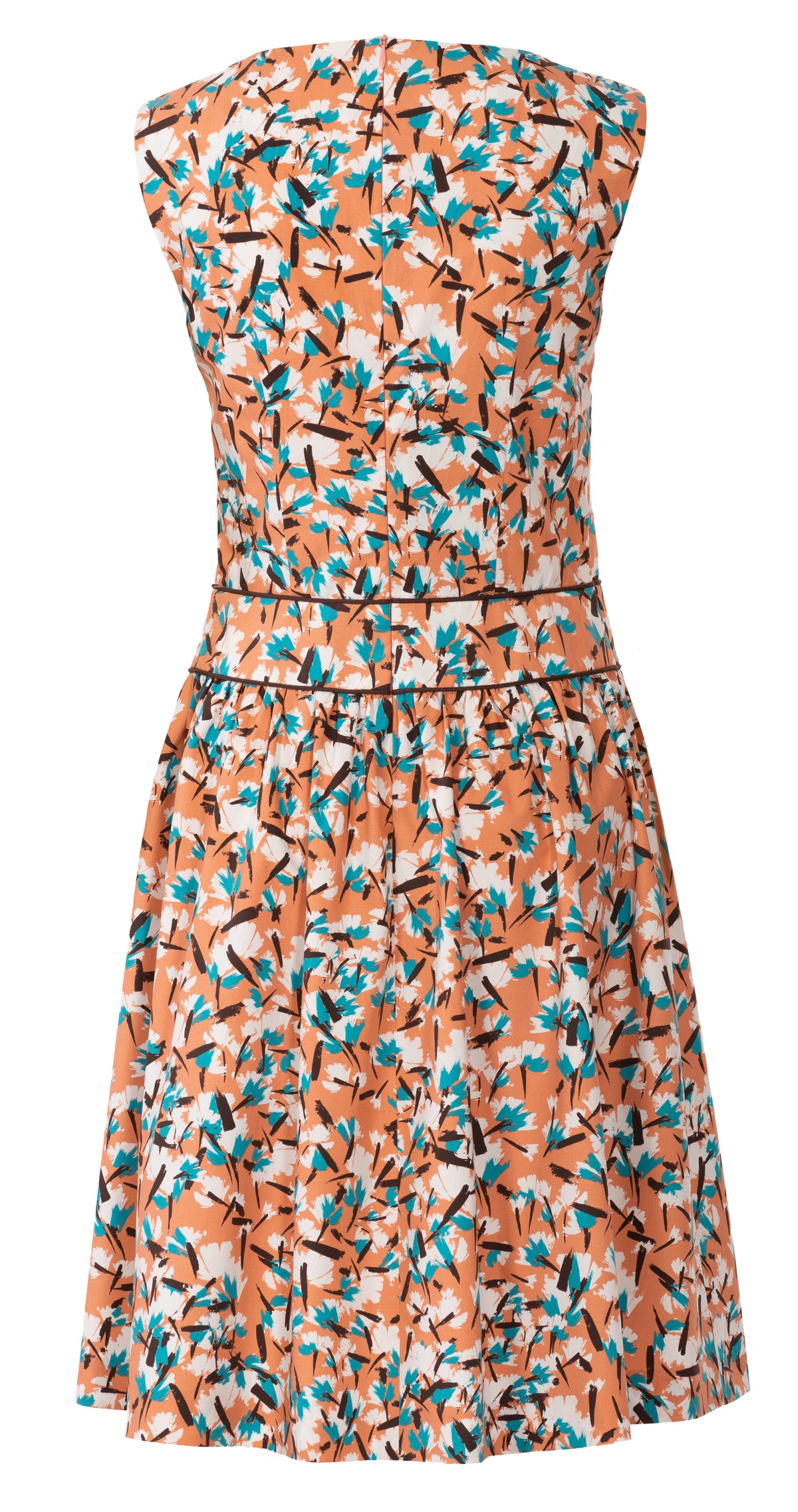 Patron Burda n°6339 – Robe avec parement de taille pour femme