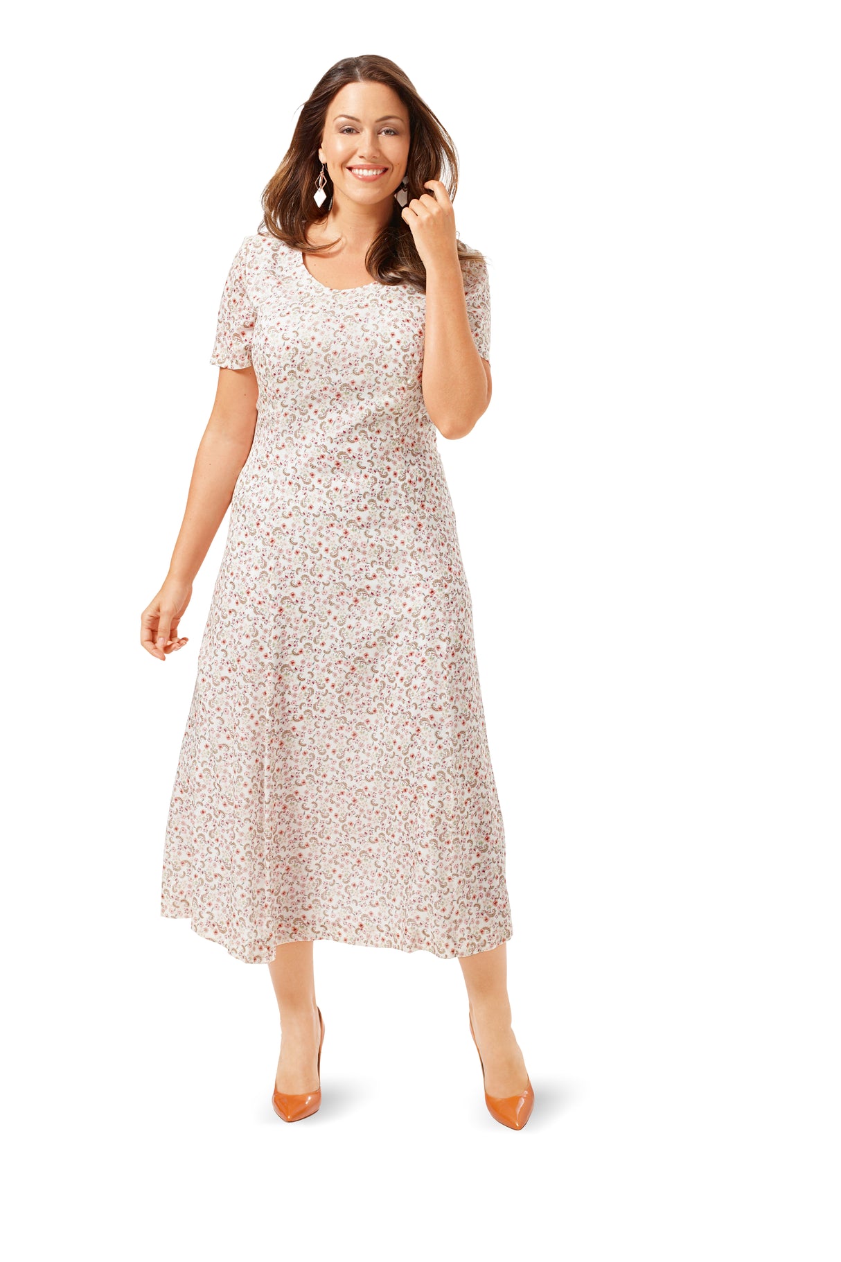 Patron Burda n°6680 - Robe