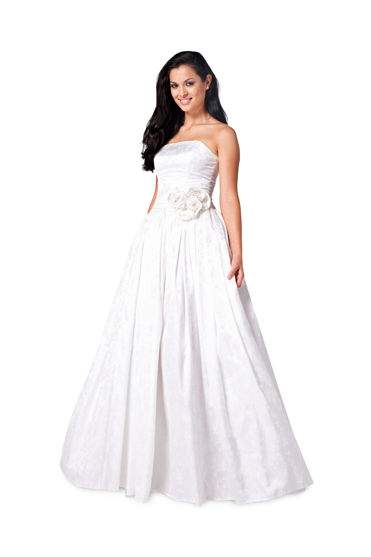 Patron Burda n°6776 - Robe de mariée et robe de soirée