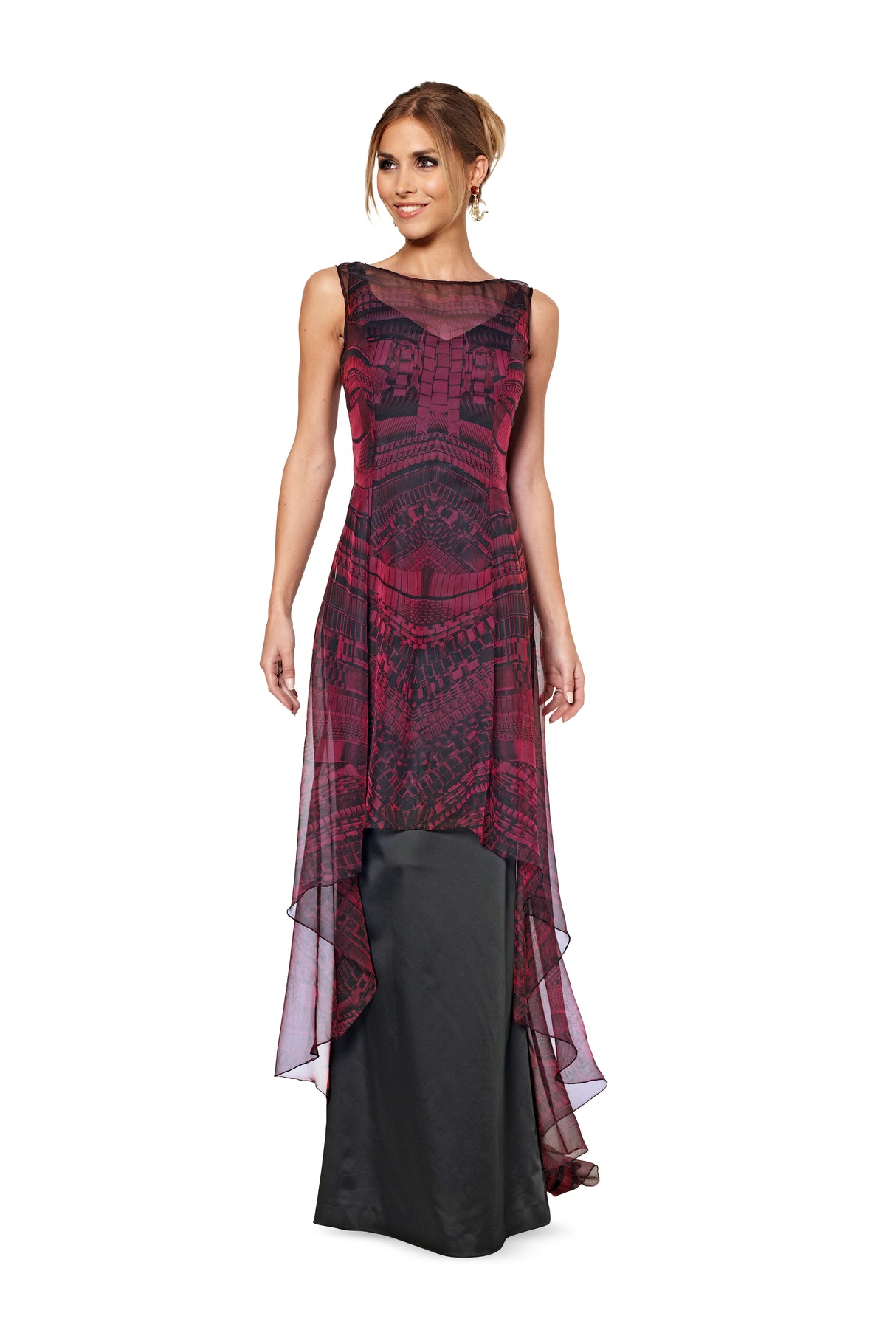 Patron Burda n°6866 - Robe de soirée élégante