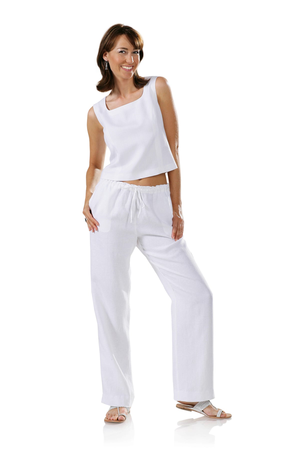 Patron Burda n°7972 - Robe droite ou top à encolure carrée