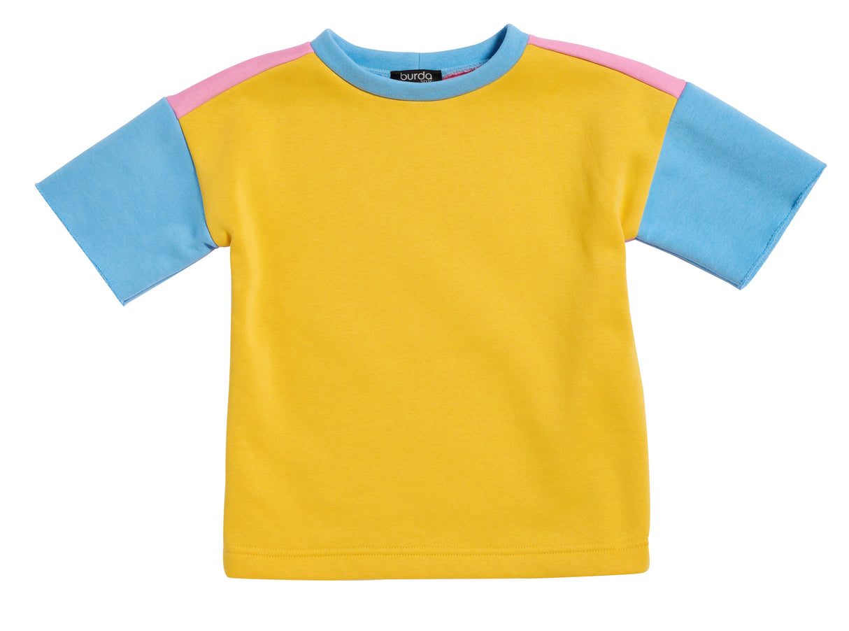 Patron Burda n°9184 - T-shirts enfant