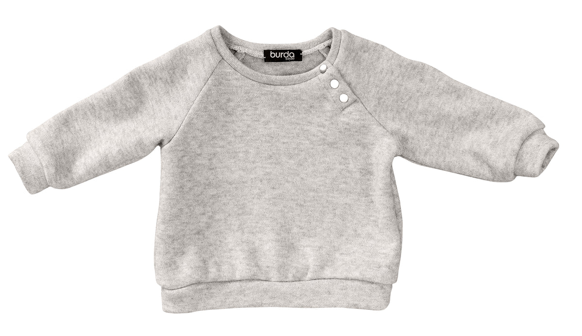 Patron Burda n°9312 - Ensemble haut et pantalon pour bébé