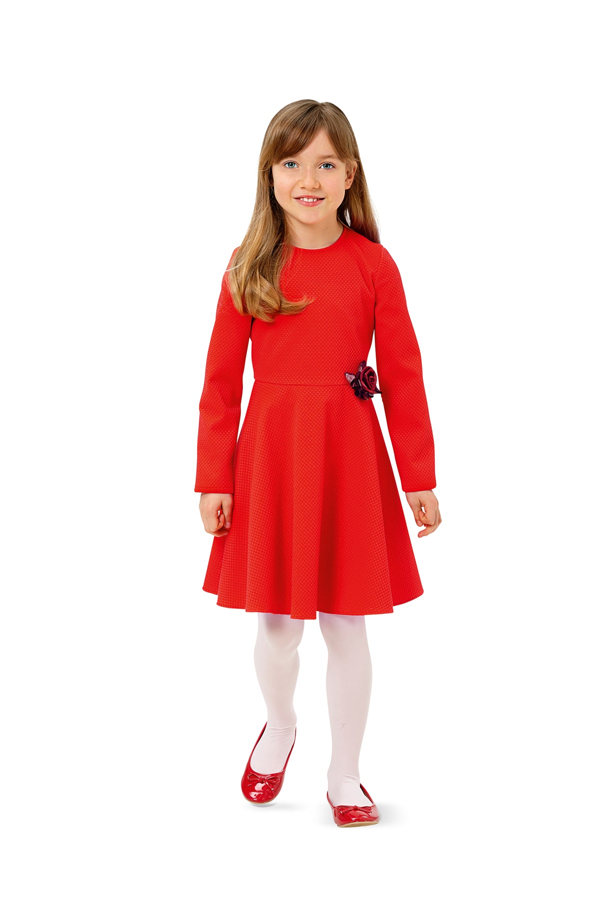 Patron Burda n°9379 – Robe pour enfant