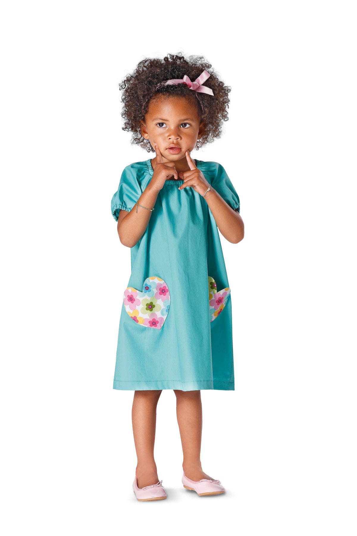 Patron Burda n°9438 – Robe et t-shirt pour enfants