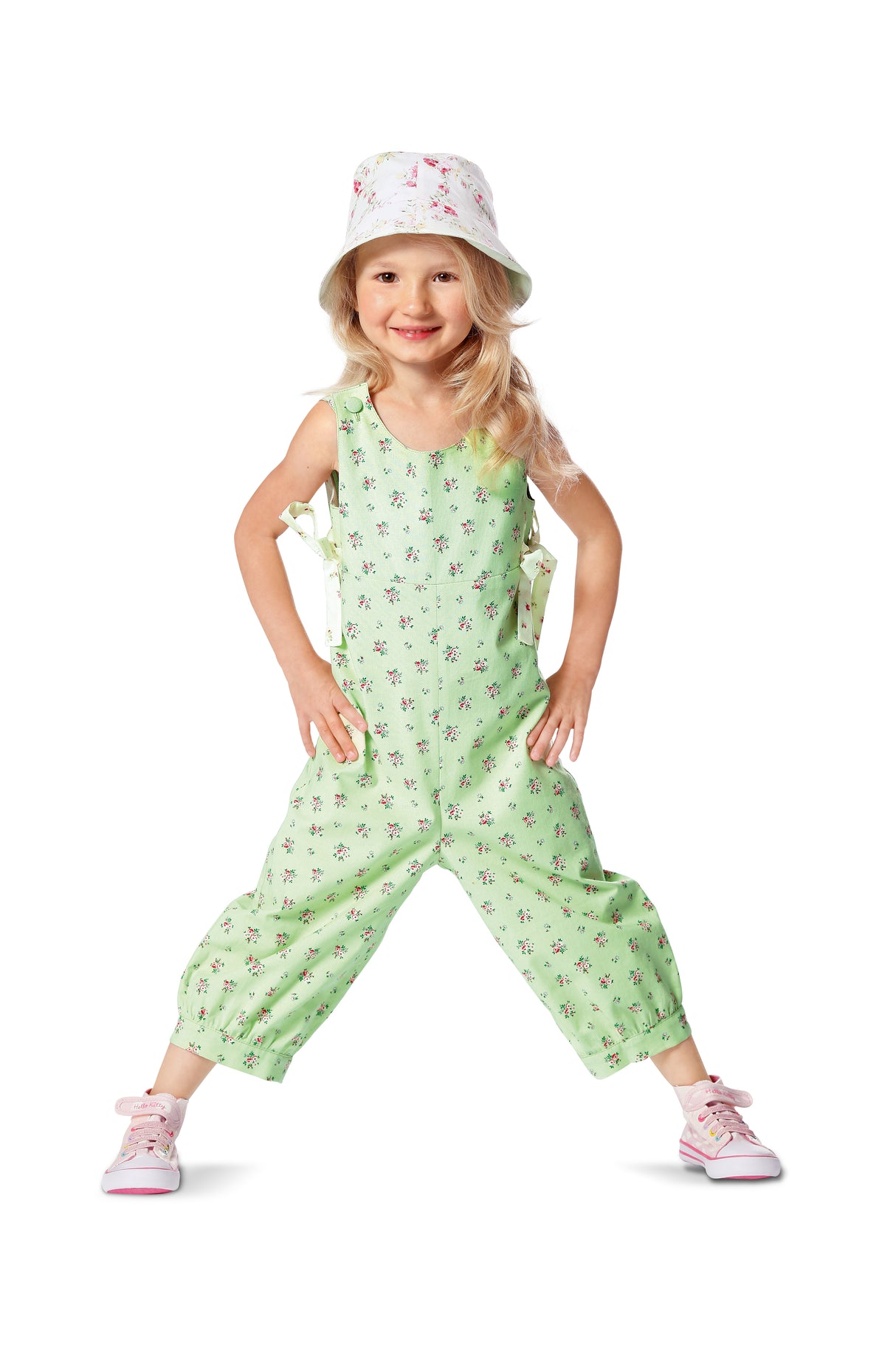Patron Burda n°9460 – Robe et combinaison pour enfants