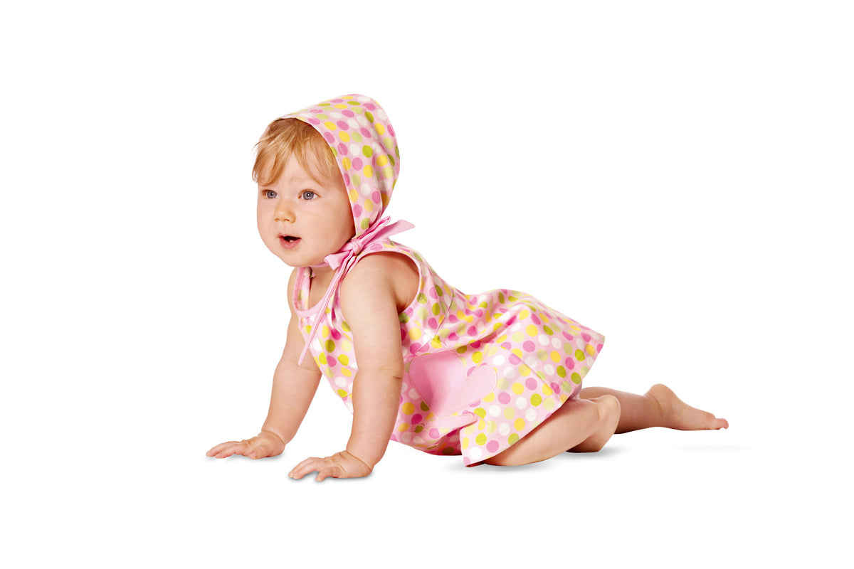 Patron Burda n°9462 – Ensemble coordonné pour bébé