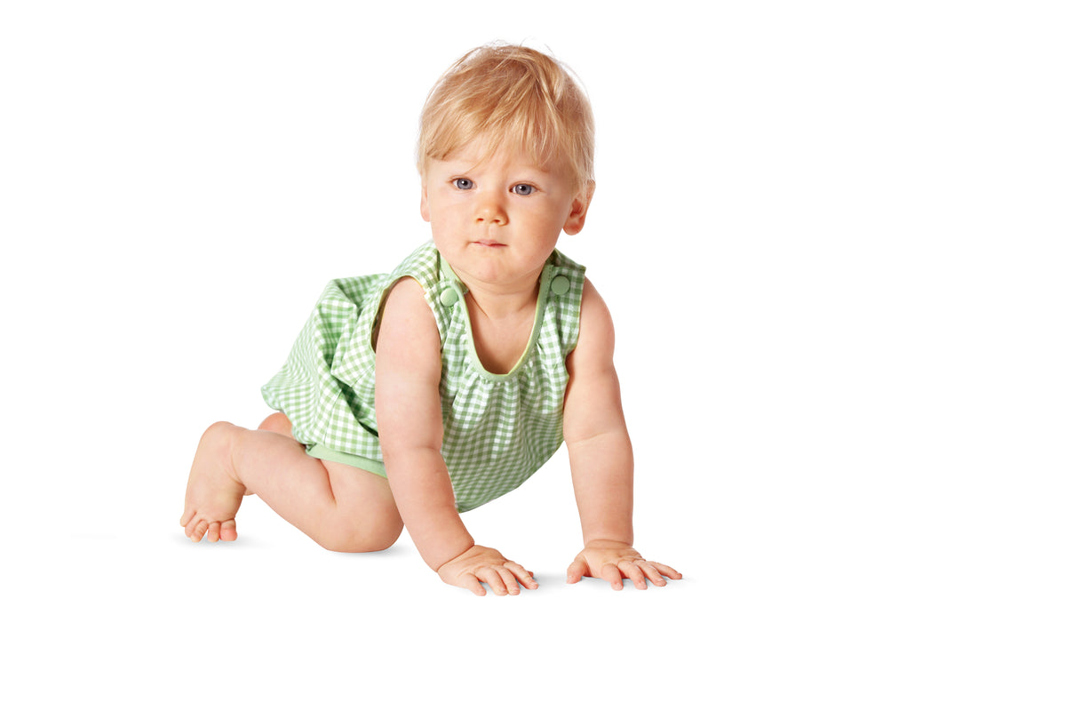 Patron Burda n°9462 – Ensemble coordonné pour bébé