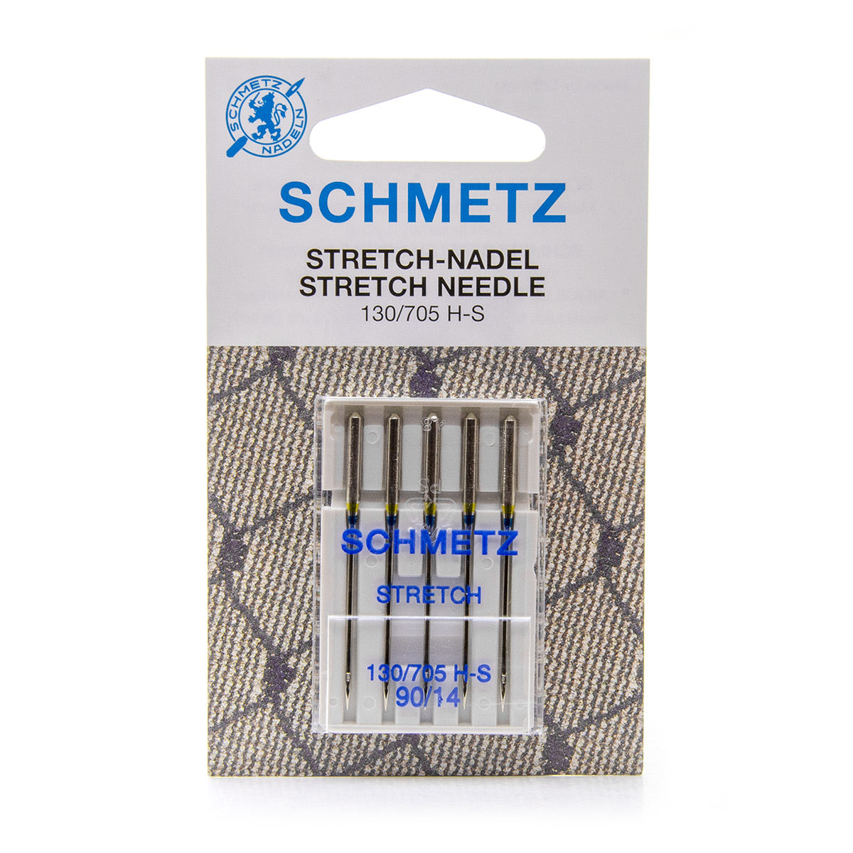 Assortiment de 5 aiguilles machine SCHMETZ Stretch - Taille 90