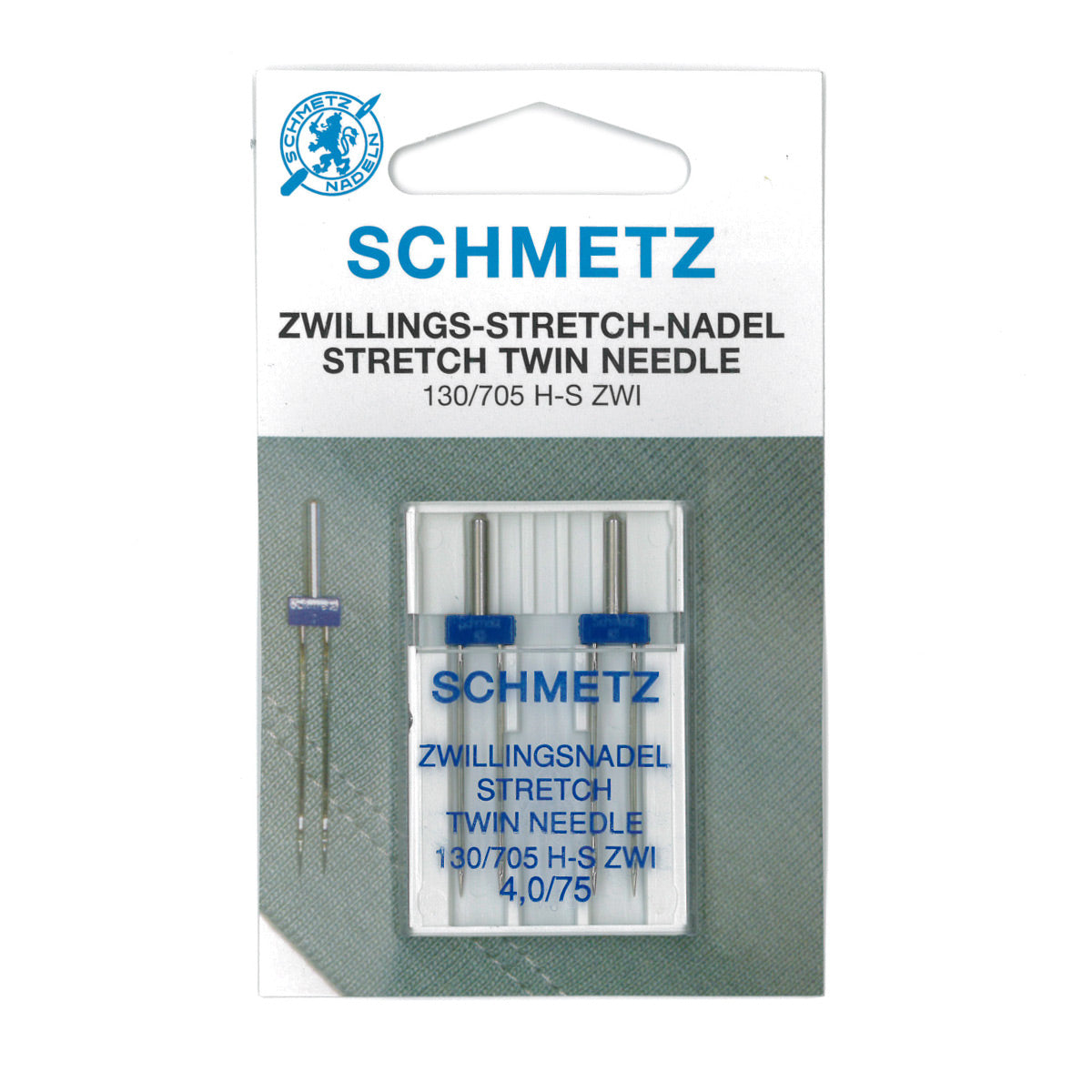2 aiguilles machine double SCHMETZ Stretch - 4 mm
