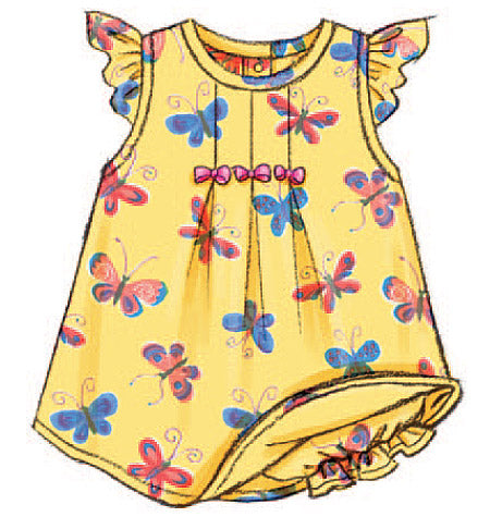 Patron Butterick n°3405 – Ensemble de vêtements pour bébé