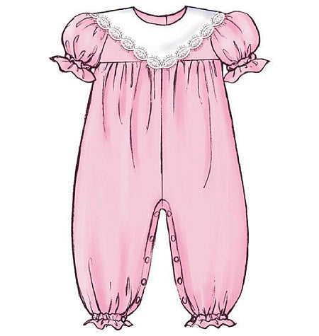 Patron Butterick n°4110 – Ensemble de vêtements pour bébé