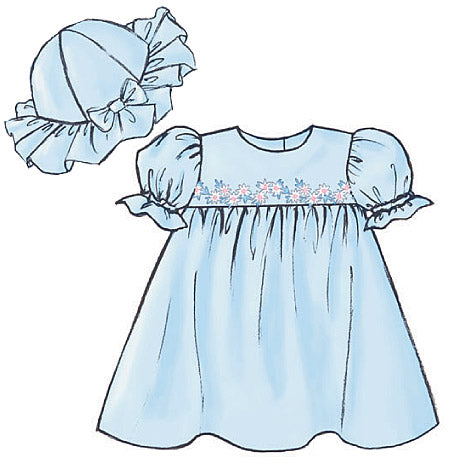 Patron Butterick n°4110 – Ensemble de vêtements pour bébé