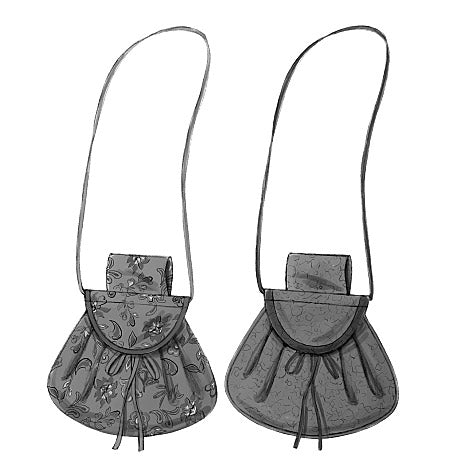 Patron Butterick n°5371 – Accessoires historiques : brassards, corsets, ceinture et pochettes