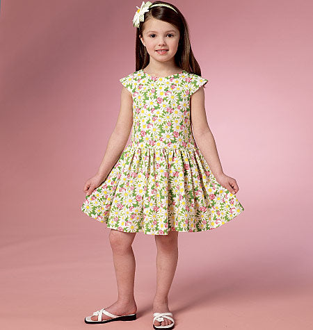 Patron Butterick n°6201 - Robe pour enfants