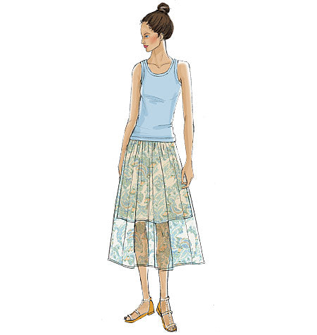 Patron Butterick n°6326 - Jupe élégante et polyvalente