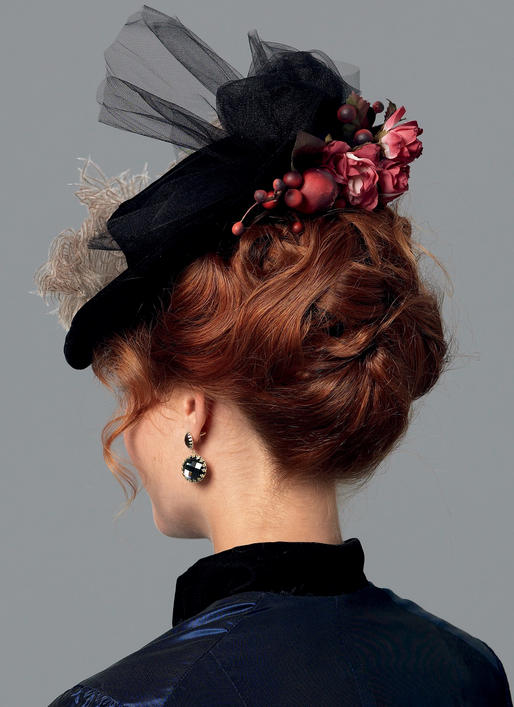 Patron Butterick n°6397 - Chapeaux élégants en quatre styles