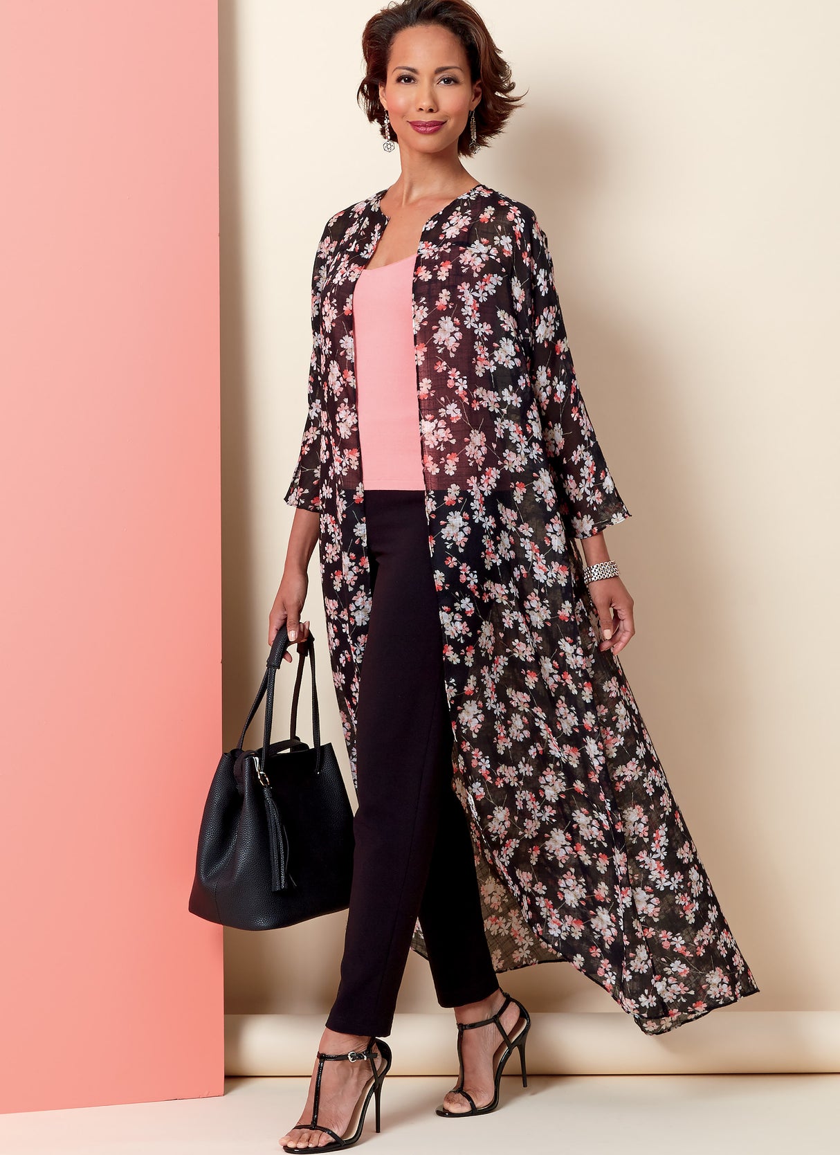 Patron Butterick n°6802 - Veste, robe et pantalon élégants