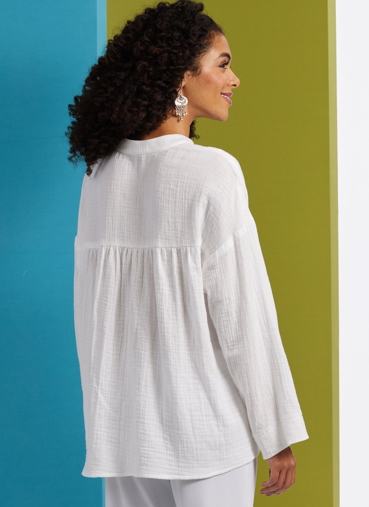 Patron Butterick n°6929 – Haut et tunique amples pour femmes