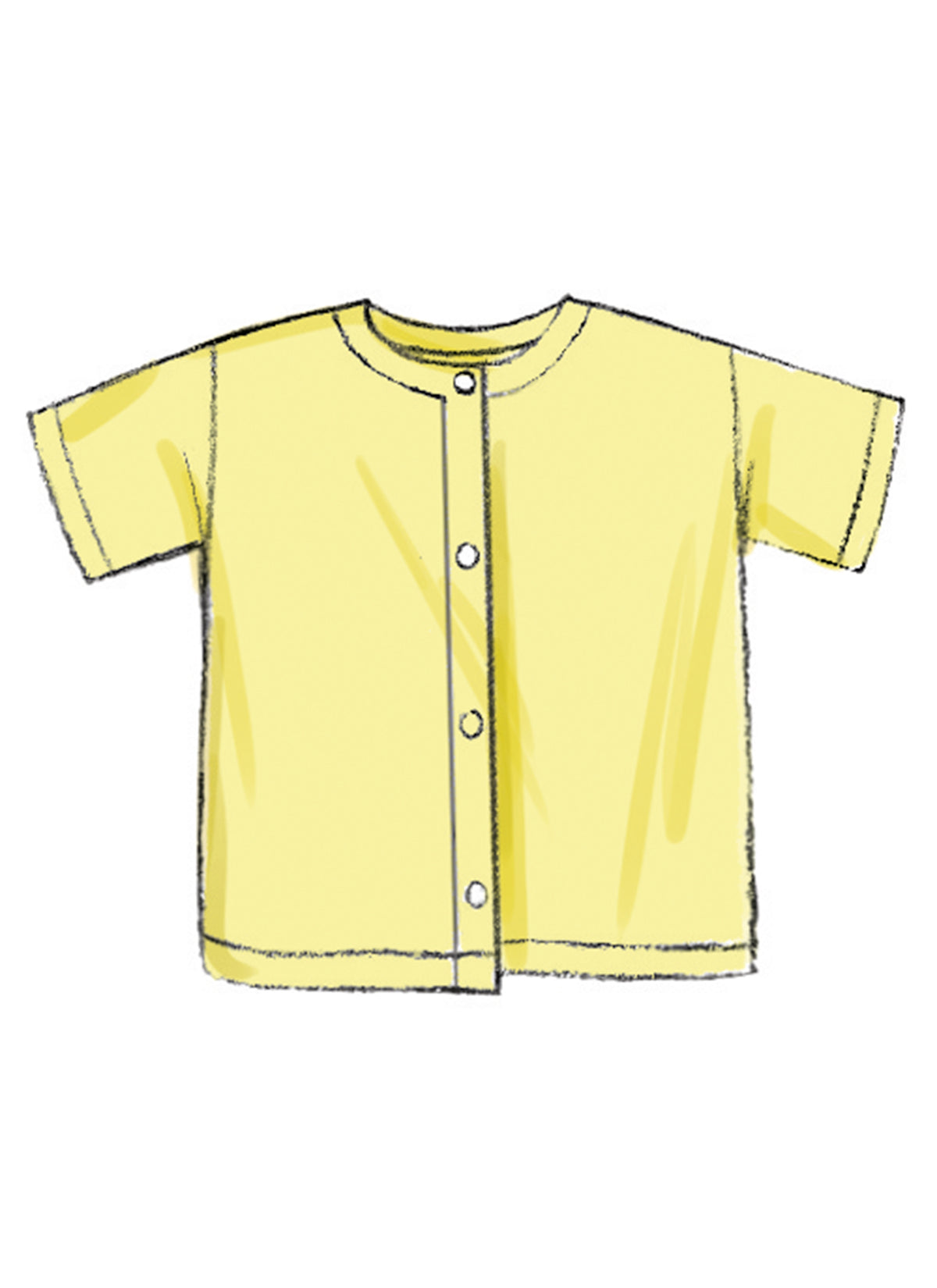 Patron Butterick n°6968 - Ensemble de layette pour nouveau-né