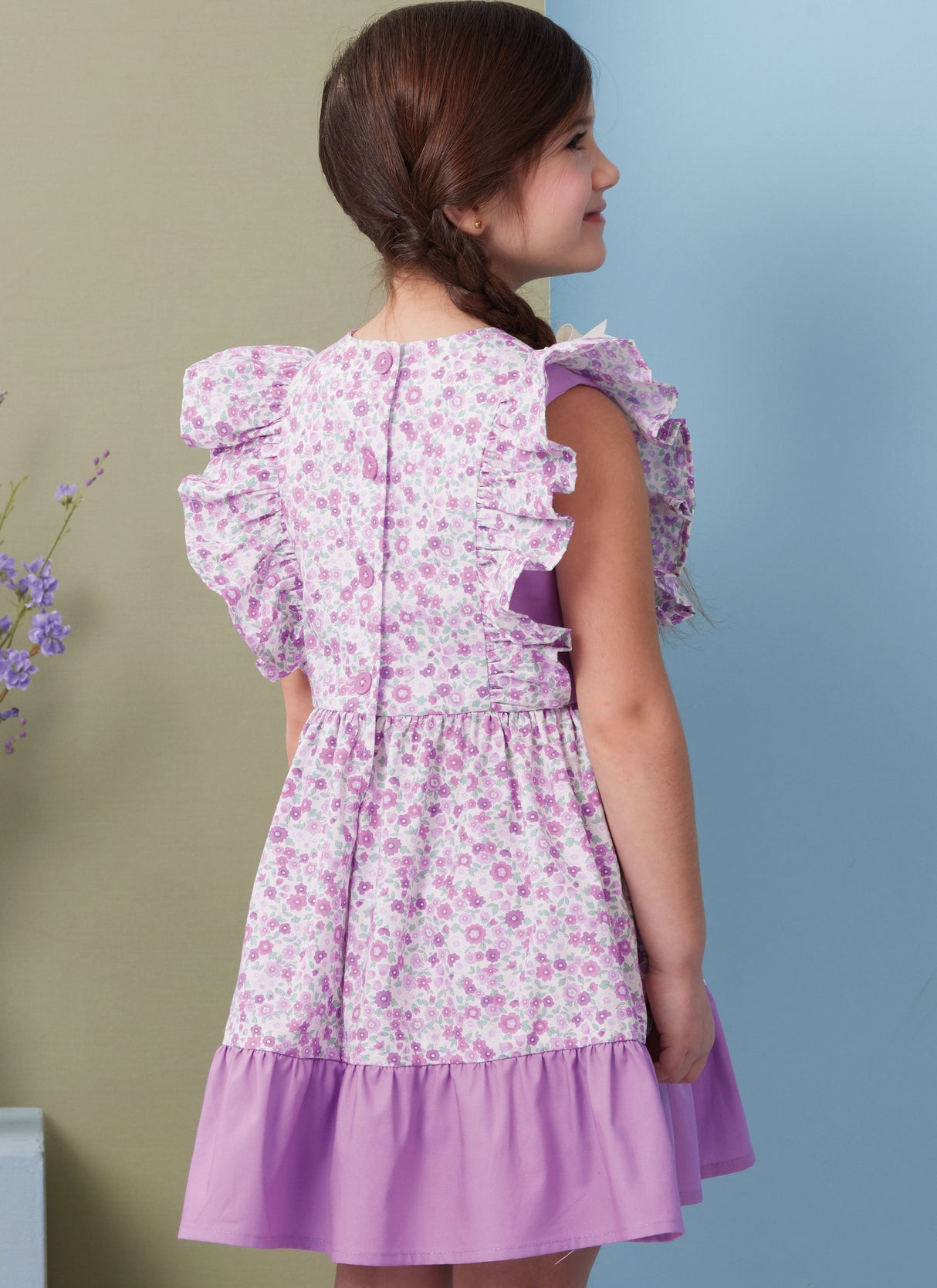 Patron Butterick n°7004 - Robes, haut, shorts et pantalons pour enfants