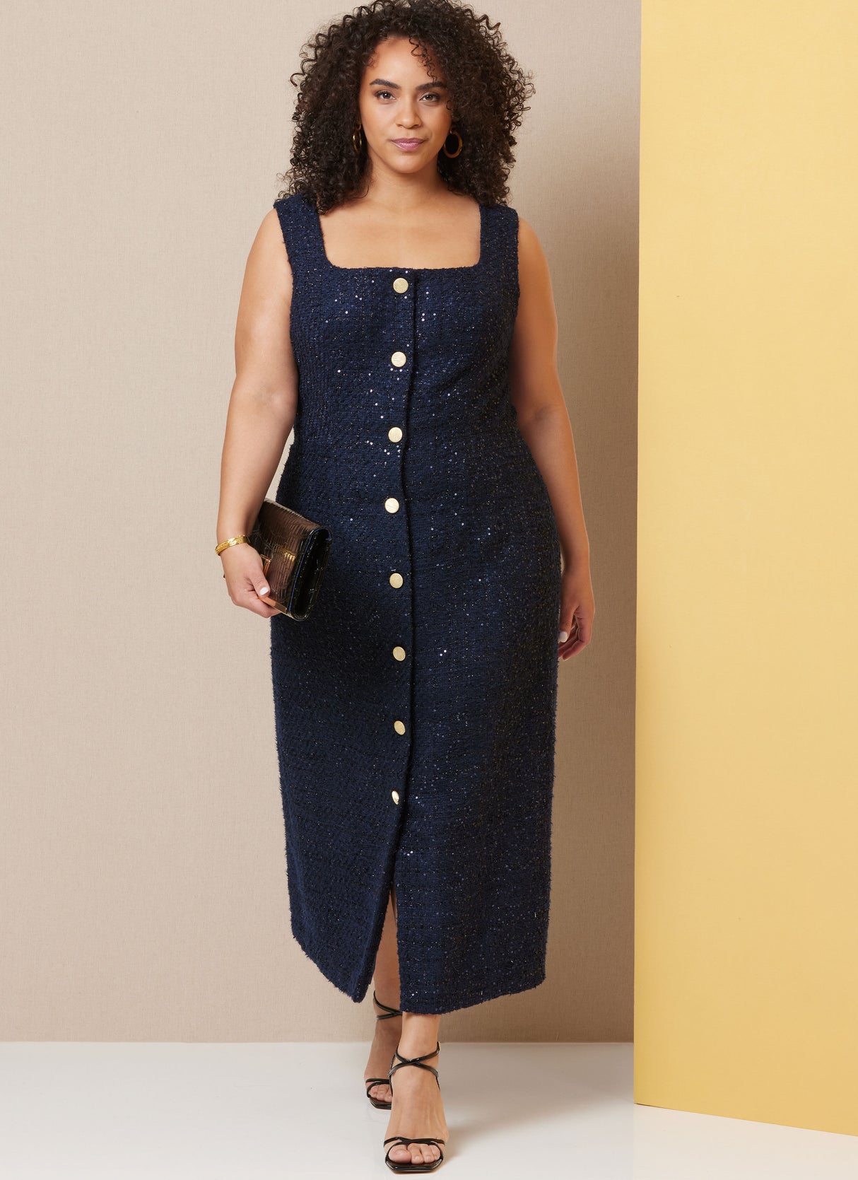 Patron Butterick n°7022 – Robe droite sans manches & poches