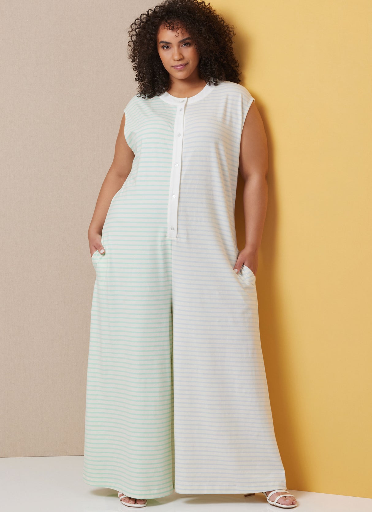 Patron Butterick n°7029 – Combinaison lounge à boutons