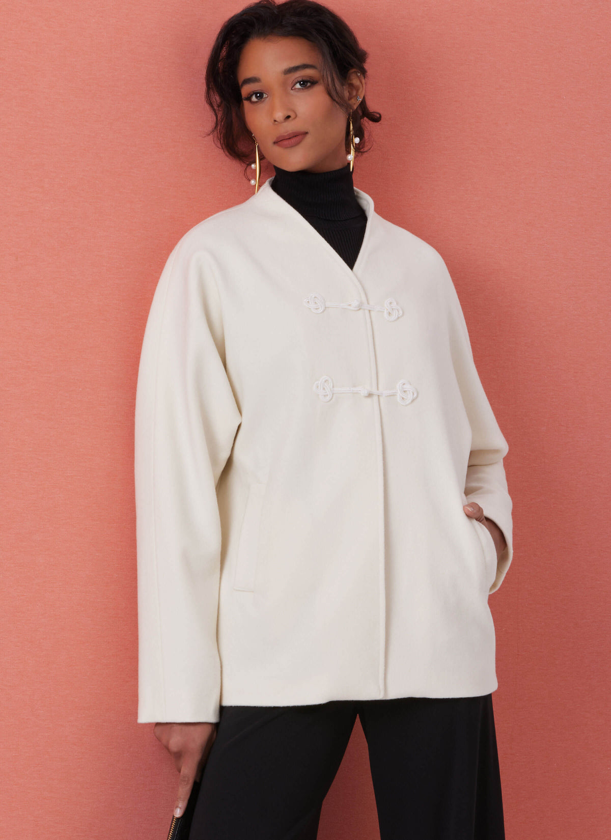 Patron Butterick n°7058 – Veste ample à manches dolman